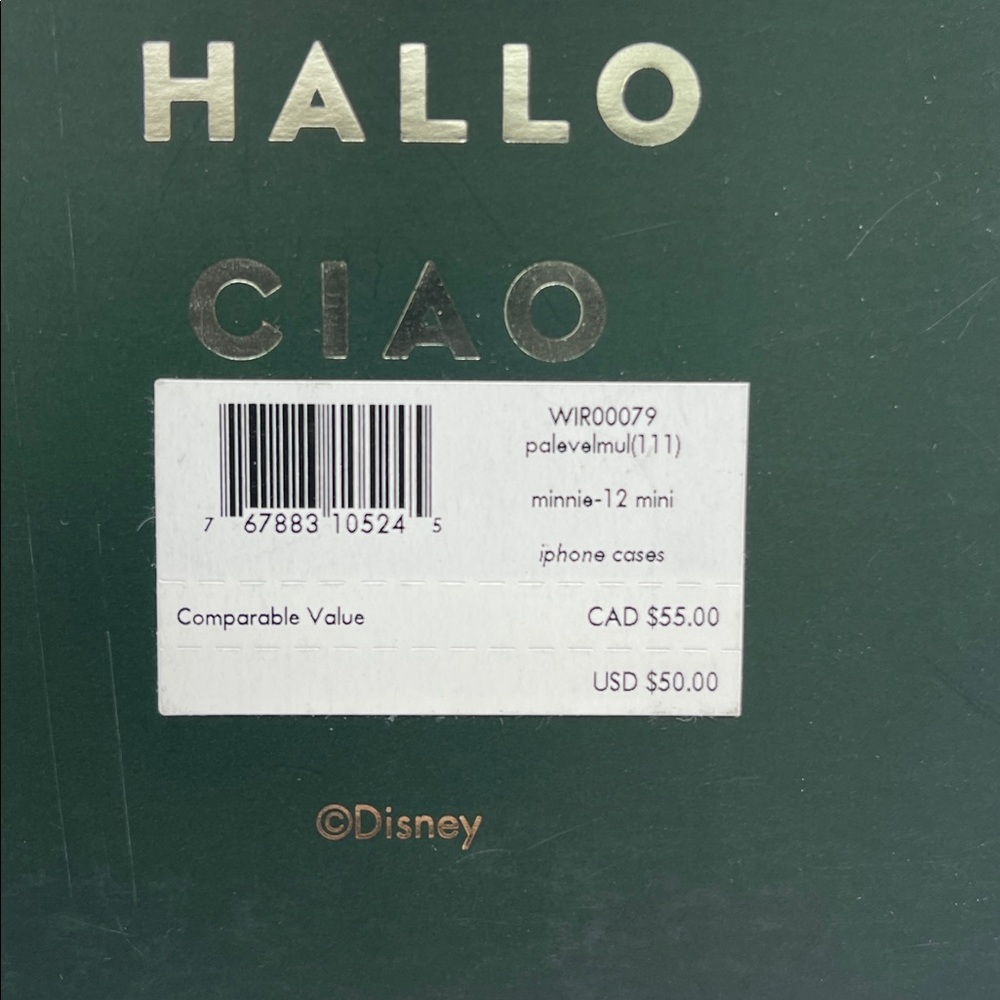 Kate Spade Minnie Mouse Phone Case for iPhone 12 Mini
NWT - Picture 5 of 16